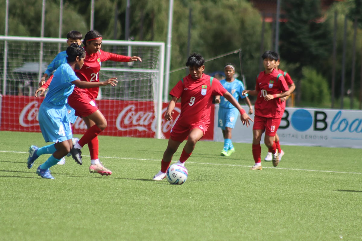 আজ ভারতের জালে বল পাঠাতে পারেনি বাংলাদেশ