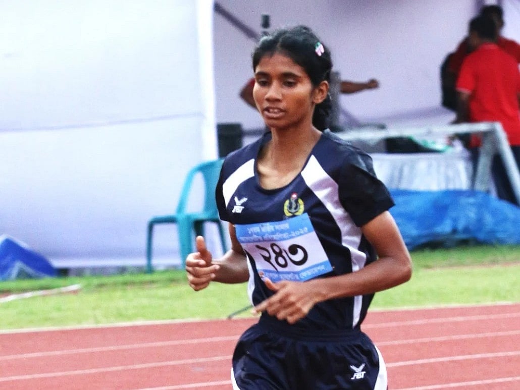 ১৭তম জাতীয় অ্যাথলেটিকসে টানা তিন দিনে তিনটি রেকর্ড ভেঙেছেন বাংলাদেশ নৌবাহিনীর অ্যাথলেট রিনকী বিশ্বাস