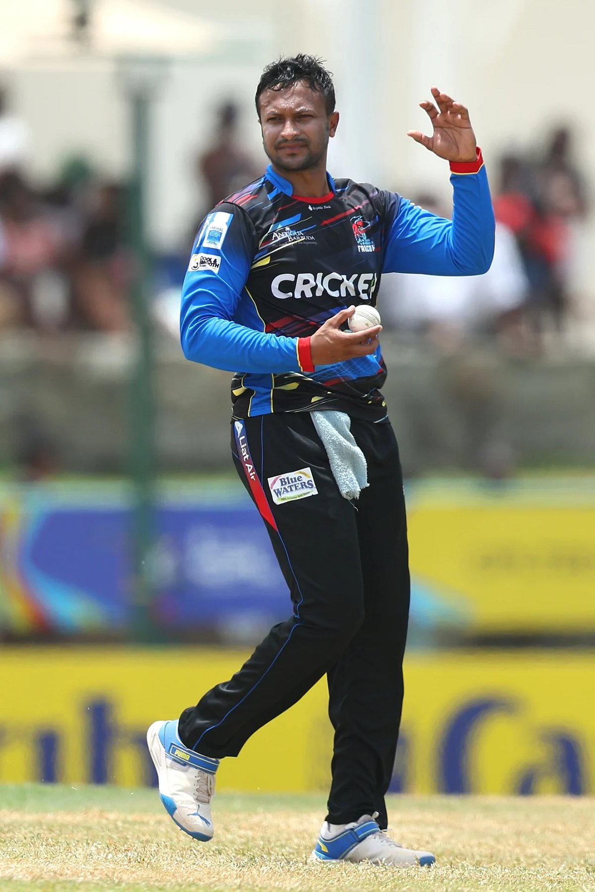 সাকিব আল হাসান এবারের সিপিএলে খেলছেন অ্যান্টিগা অ্যান্ড বারবুদা ফ্যালকনসের হয়ে