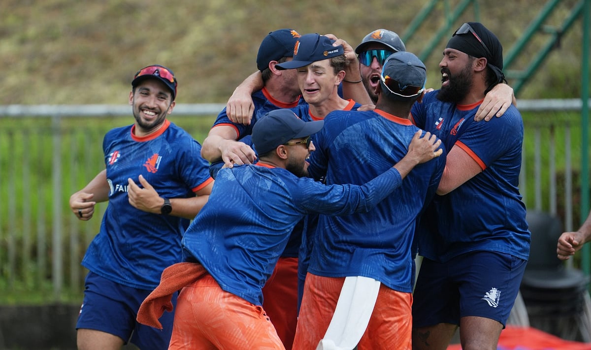 সিলেটে অনুশীলনে নেদারল্যান্ডসের ক্রিকেটাররা