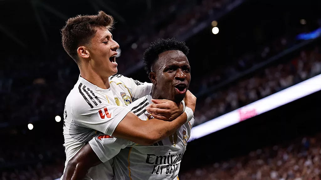 আরদা গুলের ও ভিনিসিয়ুস রিয়ালের হয়ে গোল করেন