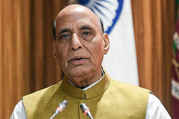 ভারতের প্রতিরক্ষামন্ত্রী রাজনাথ সিং