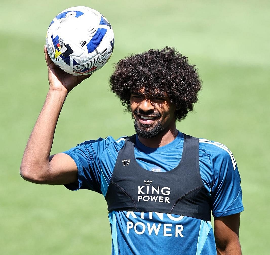 লেস্টারের অনুশীলনে হামজা চৌধুরী