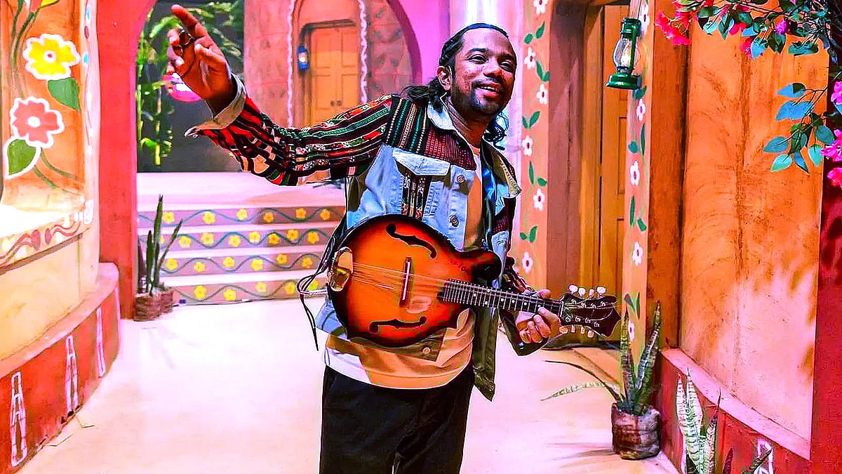 ‘বাজি’ গানের দৃশ্যে ইমন চৌধুরী