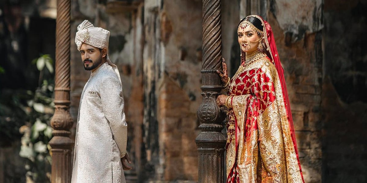 স্বামী সালমান আরাফাতের সঙ্গে অভিনয়শিল্পী সালহা খানম নাদিয়া