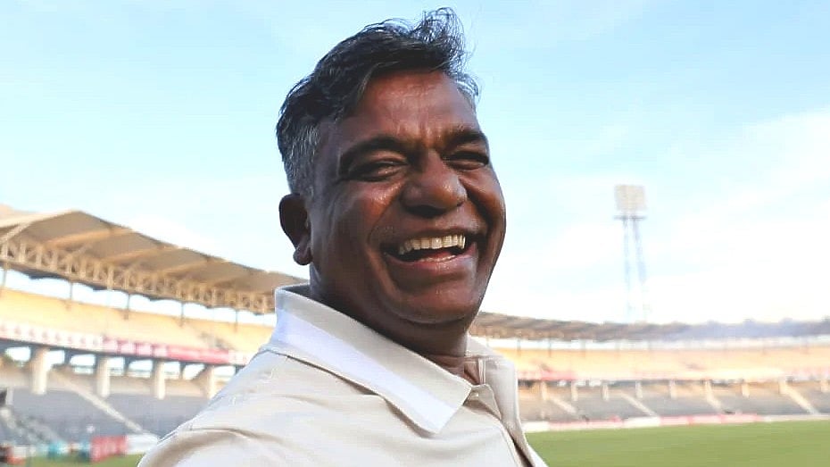 সিলেট স্টেডিয়ামে বিসিবি সভাপতি আমিনুল ইসলাম