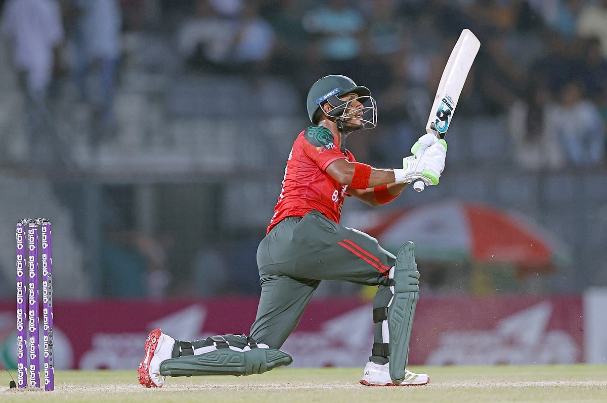 এক পঞ্জিকাবর্ষে আন্তর্জাতিক টি–টোয়েন্টিতে বাংলাদেশের হয়ে সবচেয়ে বেশি ছক্কার রেকর্ড এখন তানজিদের