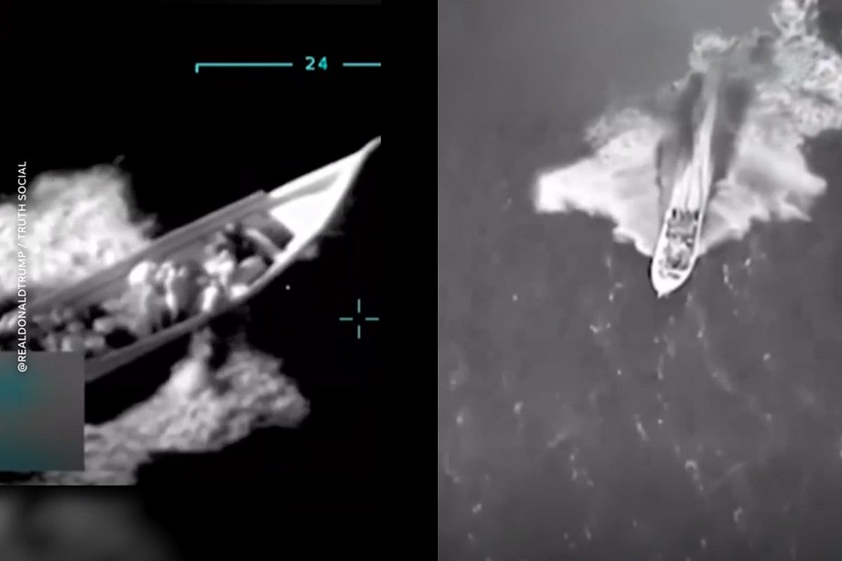 এই স্পিডবোটে মাদক বহন করা হচ্ছিল বলে সন্দেহ করা হয়