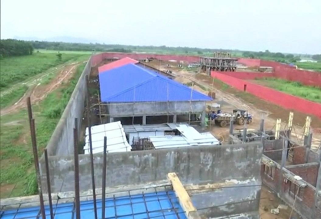 ভারতের আসাম রাজ্যের গোয়ালপাড়ায় তৈরি করা হচ্ছে আটককেন্দ্র