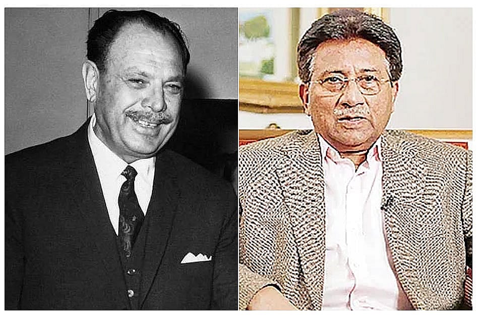 আইয়ুব খান ও পারভেজ মোশাররফ