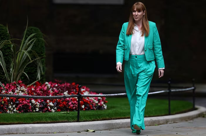 যুক্তরাজ্যের উপপ্রধানমন্ত্রী অ্যাঞ্জেলা রেইনার