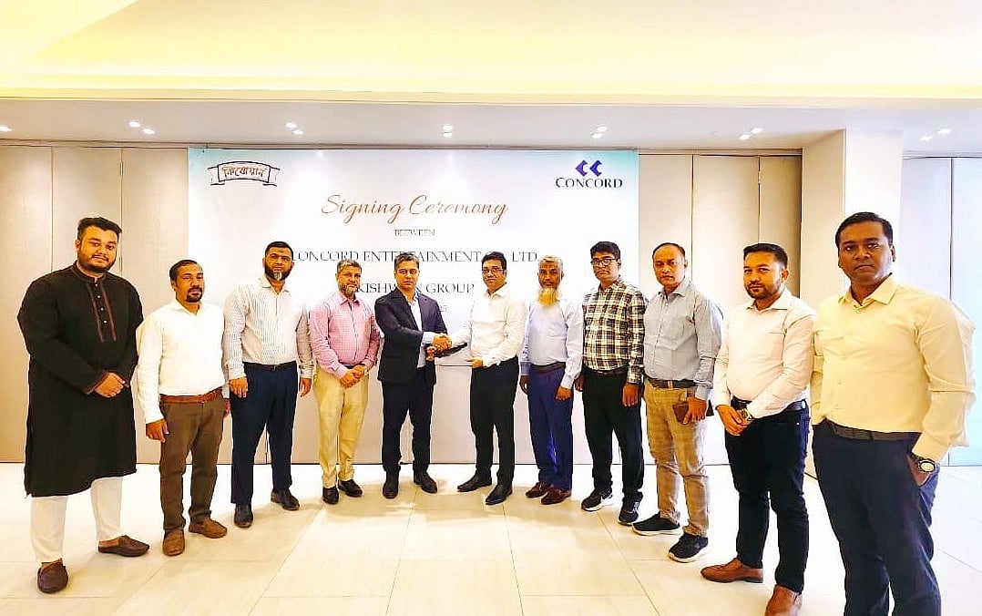 কনকর্ড এন্টারটেইনমেন্ট কোম্পানি লিমিটেড ও কিষোয়ান গ্রুপের মধ্যে একটি সমঝোতা চুক্তি স্বাক্ষরিত হয়েছে। এতে উভয় প্রতিষ্ঠানের শীর্ষস্থানীয় কর্মকর্তারা অনুষ্ঠানে উপস্থিত ছিলেন