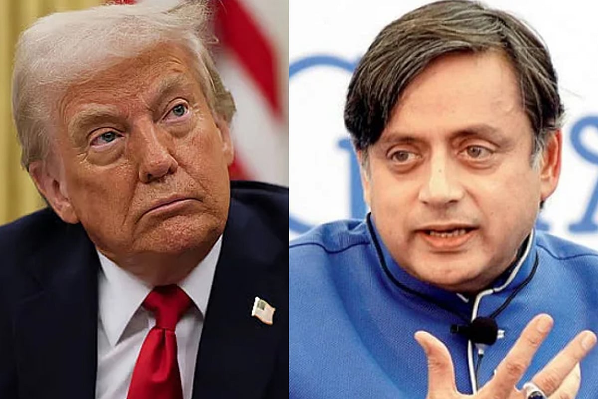 ডোনাল্ড ট্রাম্প ও শশী থারুর