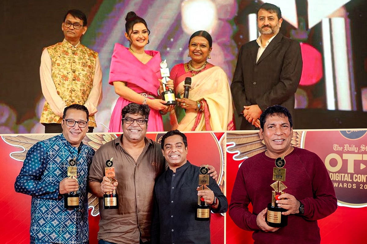 যাঁরা পেলেন ব্লেন্ডারস চয়েস-দ্য ডেইলি স্টার ওটিটি ও ডিজিটাল কনটেন্ট অ্যাওয়ার্ডে পুরস্কার। কোলাজ