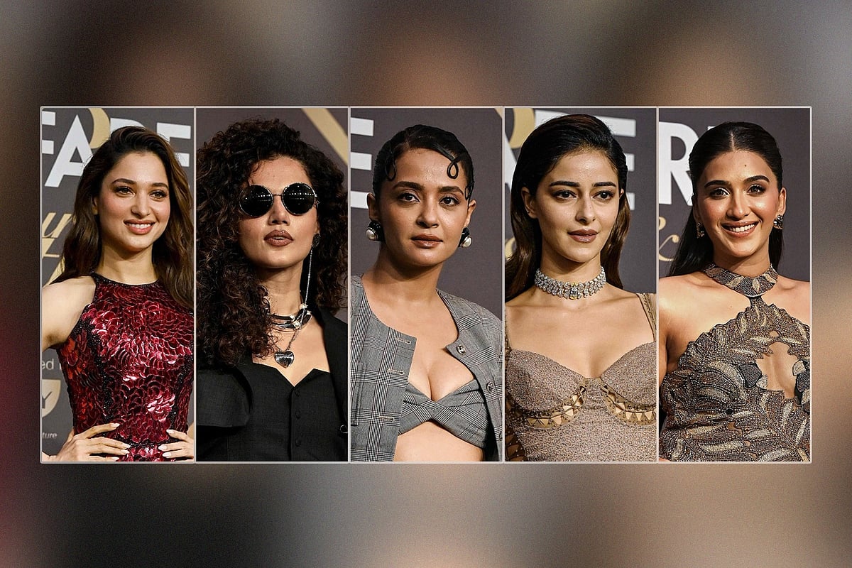 তামান্না ভাটিয়া, তাপসী পান্নু, সুরভীন চাওলা, অনন্যা পাণ্ডে ও নিমরত কৌর। কোলাজ