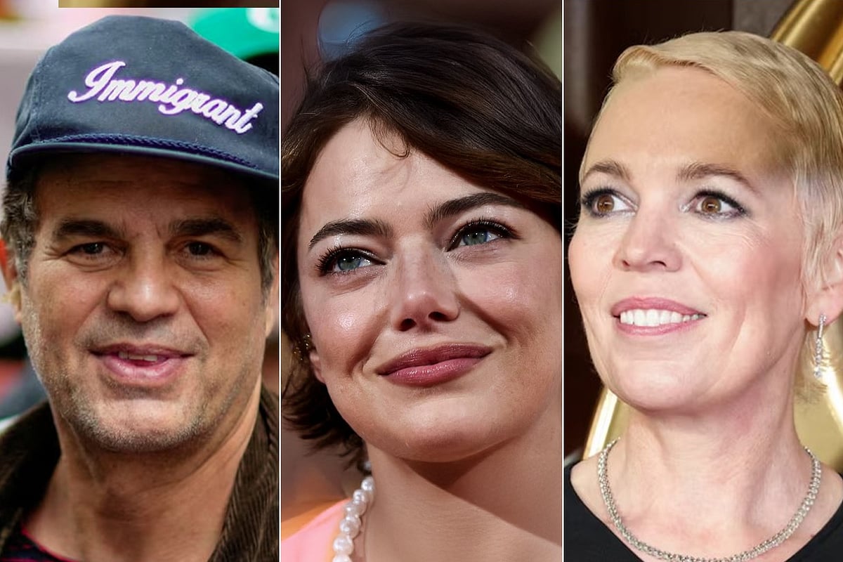 মার্ক রাফালো, এমা স্টোন ও অলিভিয়া কোলম্যান