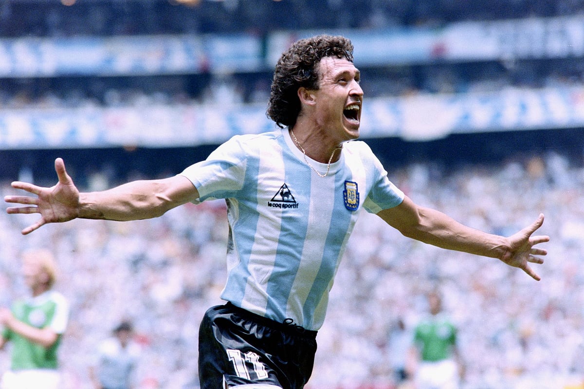 ১৯৮৬ বিশ্বকাপ ফাইনালে গোল করেন হোর্হে ভালদানা