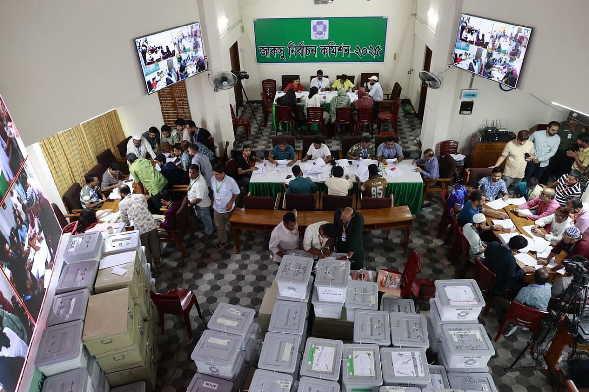 জাকসু নির্বাচনে ভোট গণনা চলছে। আজ শুক্রবার সকাল ১০টার দিকে