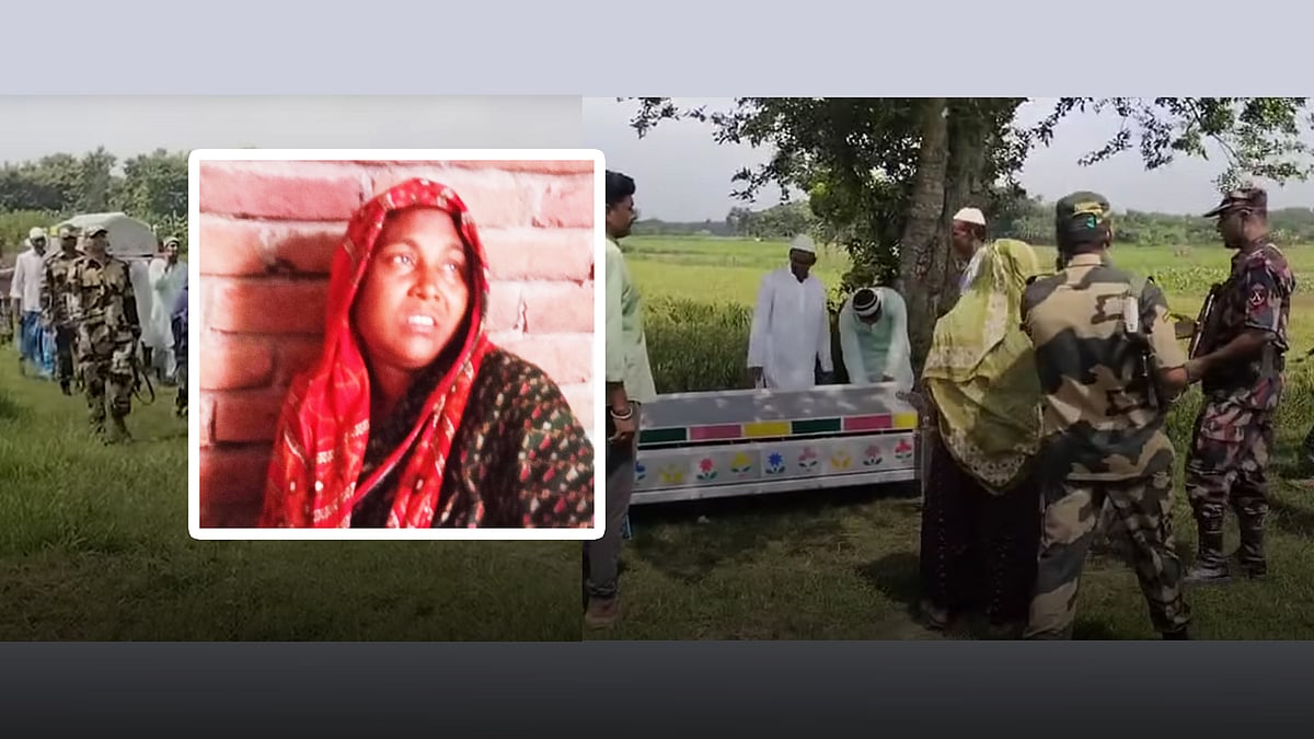 সীমান্তের শূন্যরেখায় শেষবারের মতো মায়ের মুখ দেখেন পারভীন খাতুন