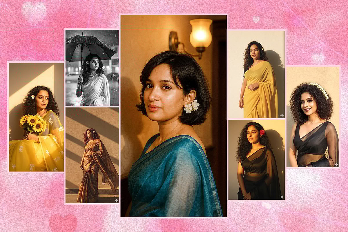 এআই দিয়ে তৈরি শাড়ি পরা ছবি ভাইরাল হয়েছে