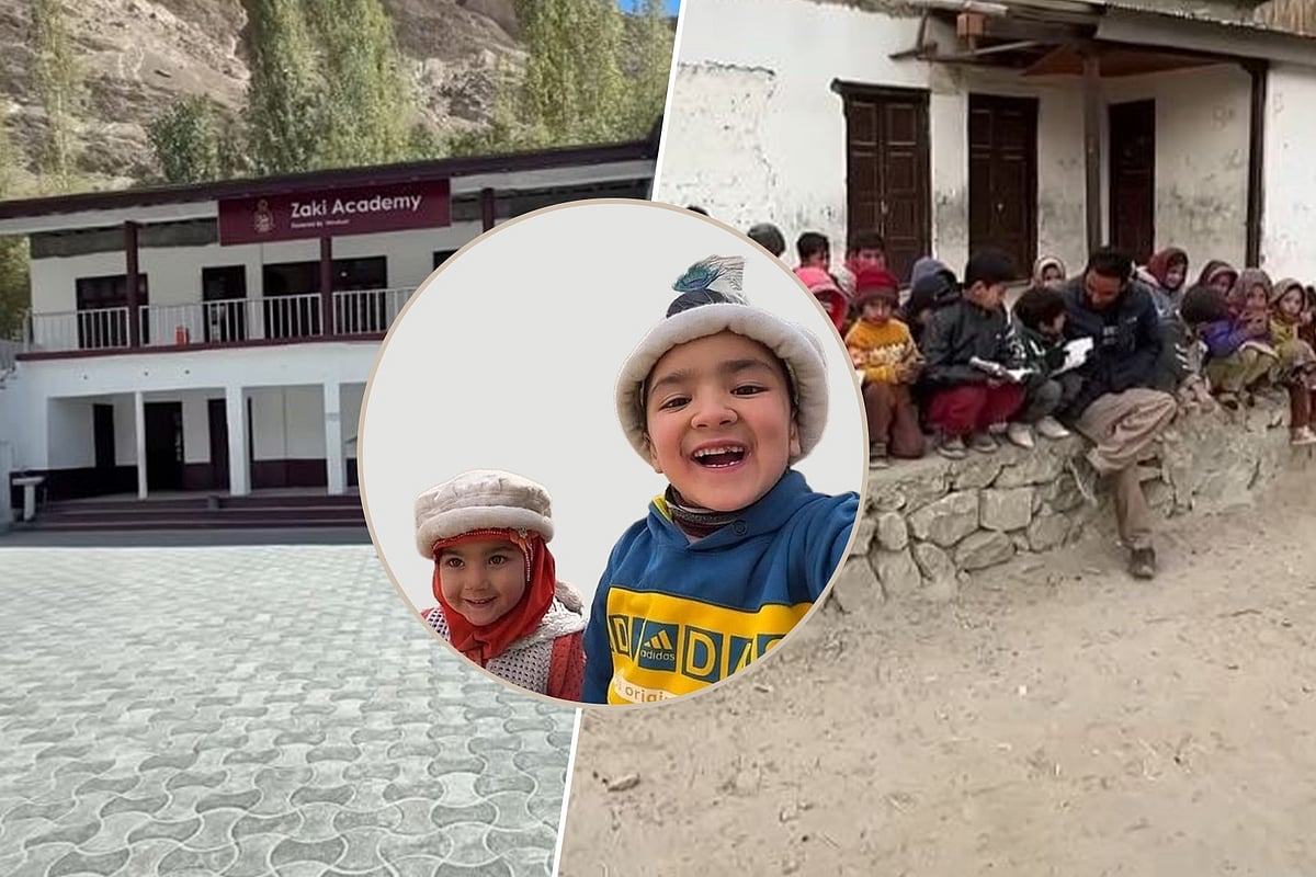 খ্যাতি আর আয়ের অর্থ শুধু নিজেদের জন্য খরচ না করে, সিরাজ-মুসকান সেটি কাজে লাগিয়েছে গ্রামের জরাজীর্ণ স্কুলের উন্নয়নে