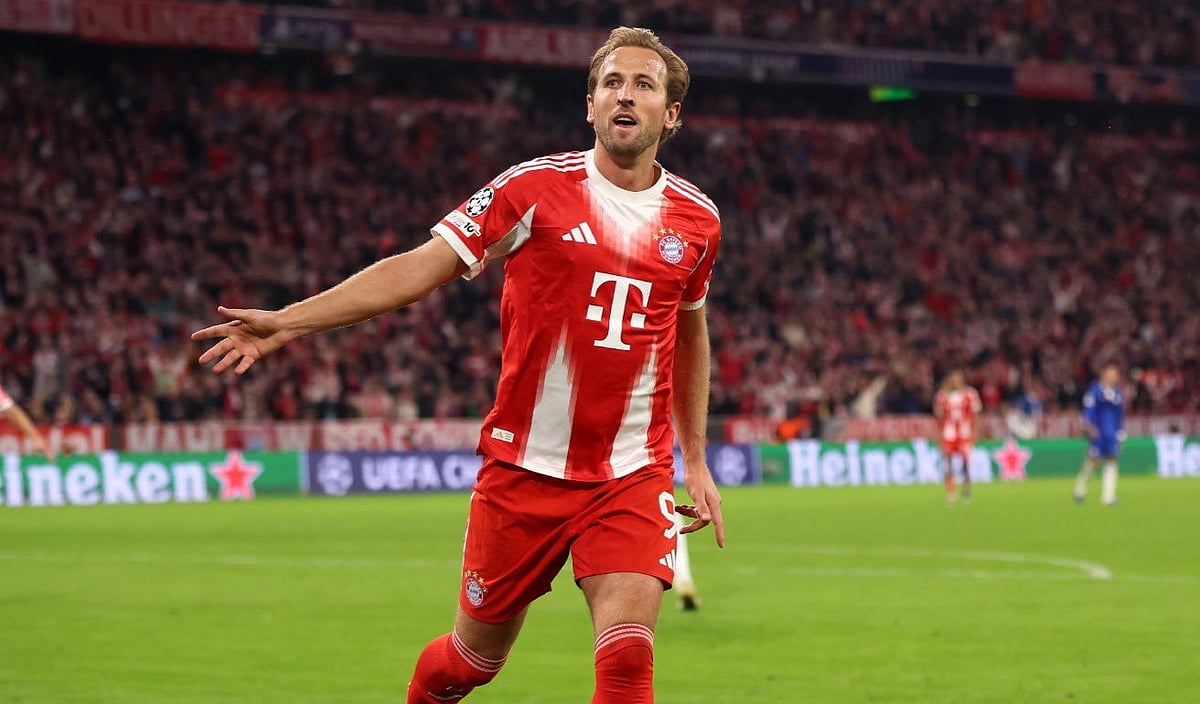 হ্যারি কেইনের গোল উদ্‌যাপন