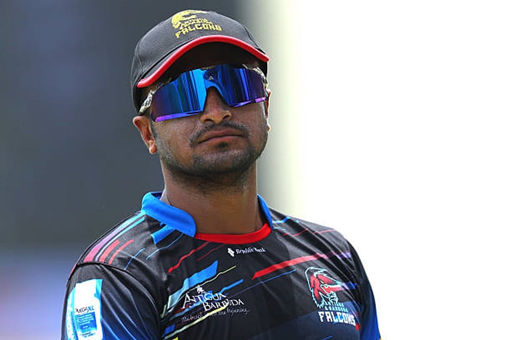 সিপিএলে এবার অ্যান্টিগা অ্যান্ড বারবুডা ফ্যালকনসের হয়ে খেলেছেন সাকিব