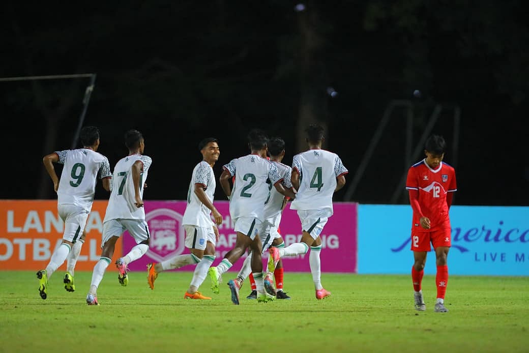 বড় জয়ে সাফ অনূর্ধ্ব–১৭ চ্যাম্পিয়নশিপ শুরু করেছে বাংলাদেশ