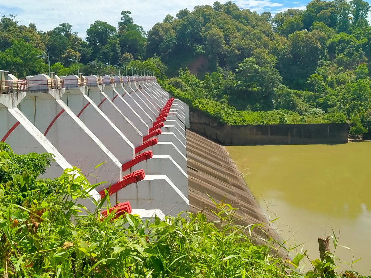 কাপ্তাই বাঁধ। সম্প্রতি তোলা।