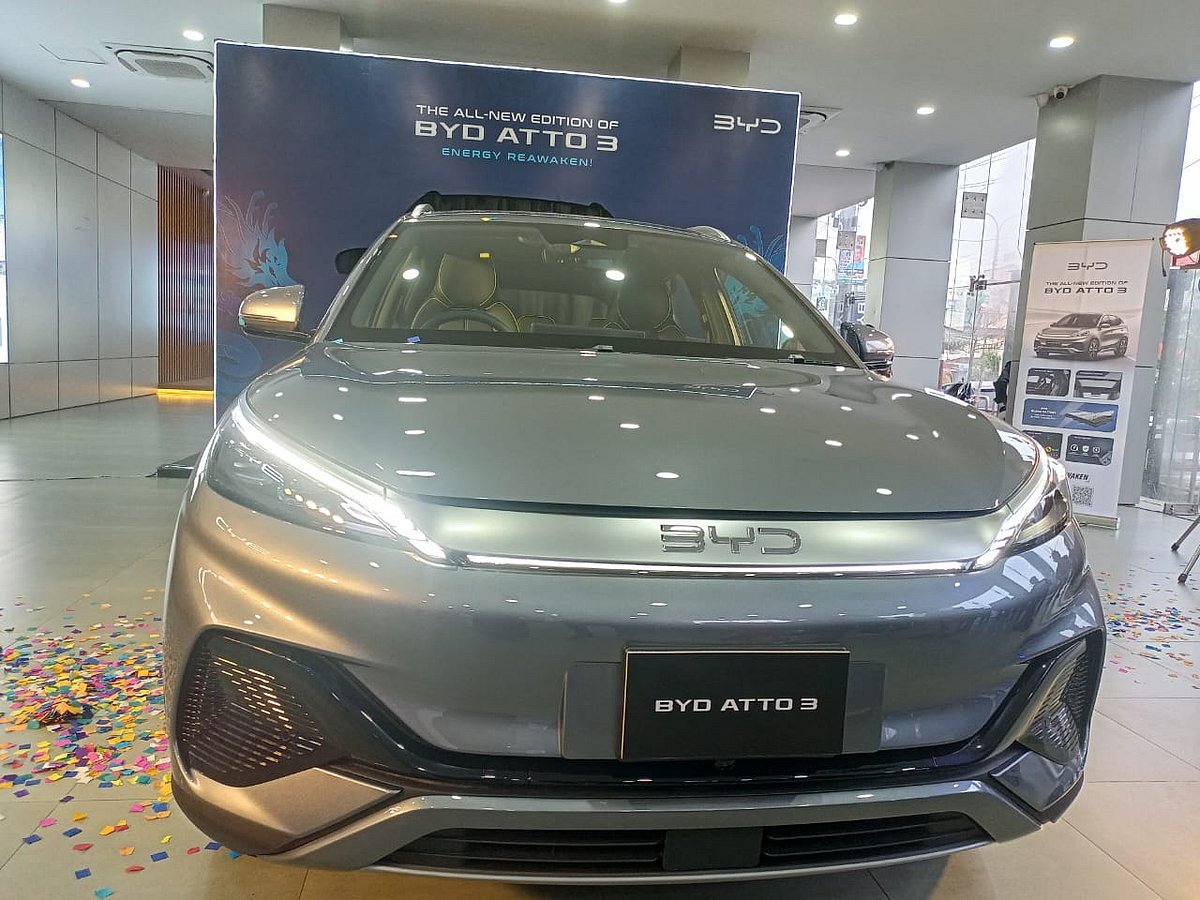 বিওয়াইডি অ্যাটো ৩ গাড়ি