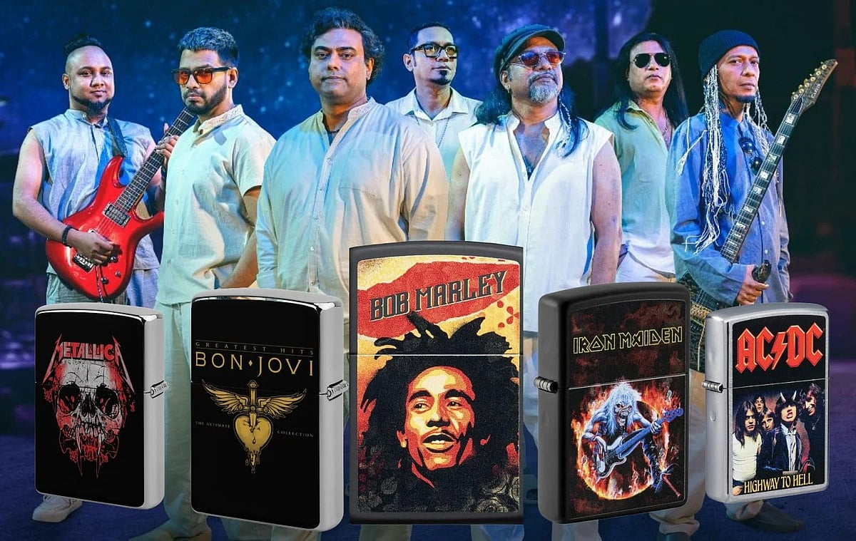 দক্ষিণ এশিয়ার প্রথম ব্যান্ড হিসেবে বিশেষ জিপো লাইটার আসছে বাংলাদেশের ‘ওয়ারফেজ’ ব্যান্ডের