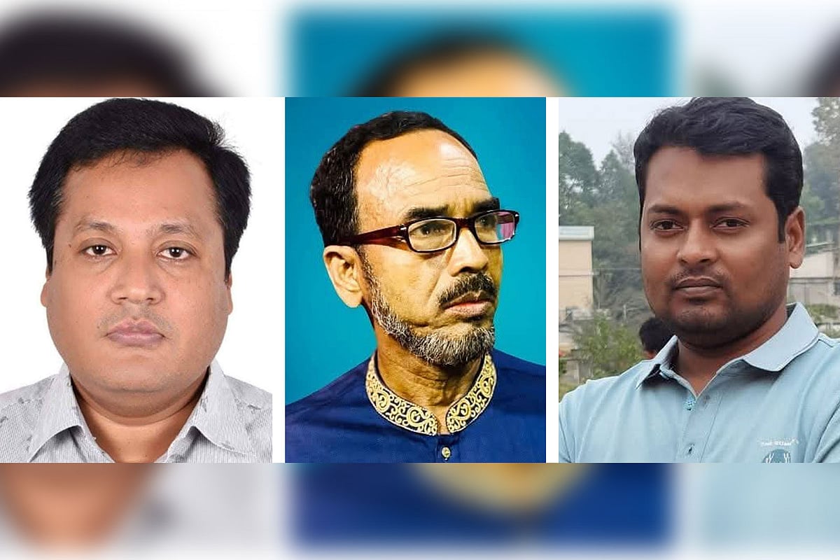 ফারুক কবিরাজ, ইমাম হোসেন গাজী ও আরিফ মাহমুদ কবির মাতব্বর।