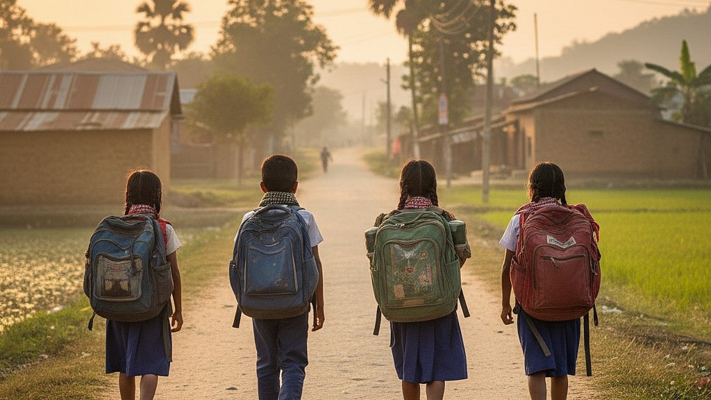 শুধু সাময়িক অস্বস্তি নয়, বরং দীর্ঘ মেয়াদে তাদের মেরুদণ্ড ও ভঙ্গির ওপর নেতিবাচক প্রভাব পড়ে