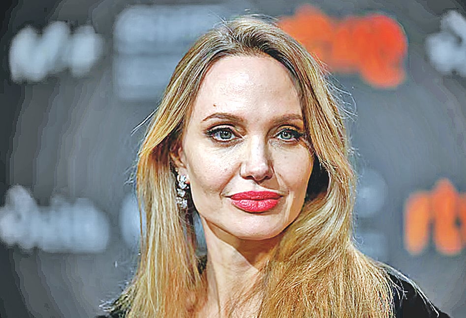 অ্যাঞ্জেলিনা জোলি। গত রোববার স্পেনের সান সেবাস্তিয়ান চলচ্চিত্র উৎসবে