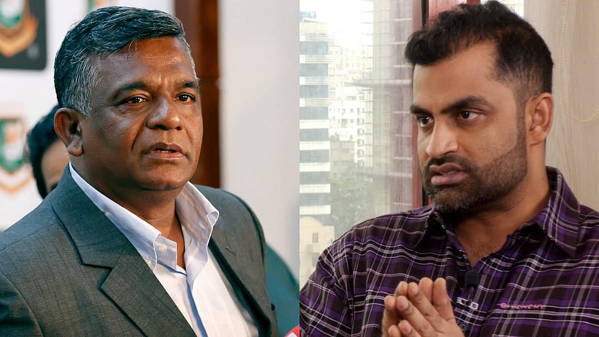 আমিনুল ইসলাম ও তামিম ইকবাল