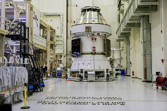 আর্টেমিস ২–এর ওরিয়ন ক্রু ও সার্ভিস মডিউল