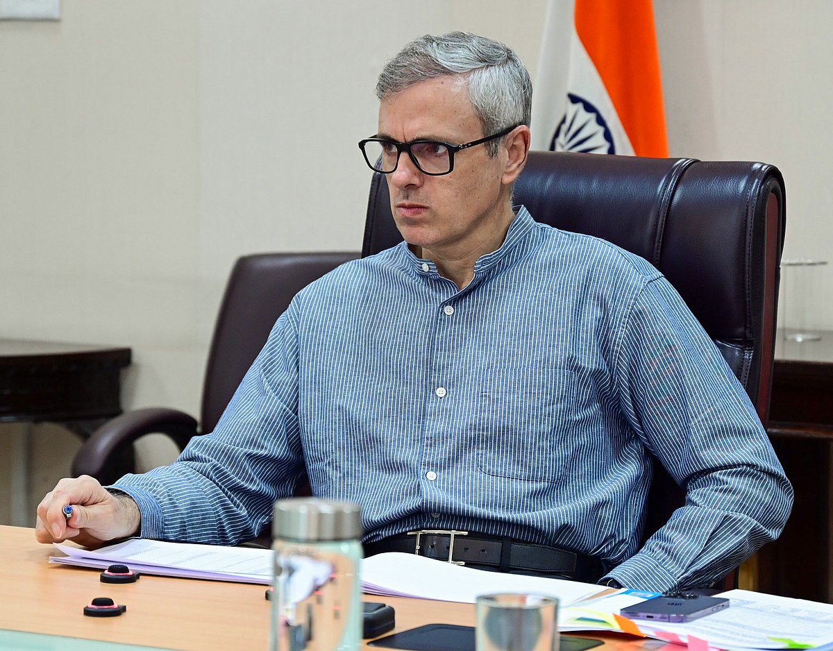 জম্মু ও কাশ্মীরের মুখ্যমন্ত্রী ওমর আবদুল্লাহ