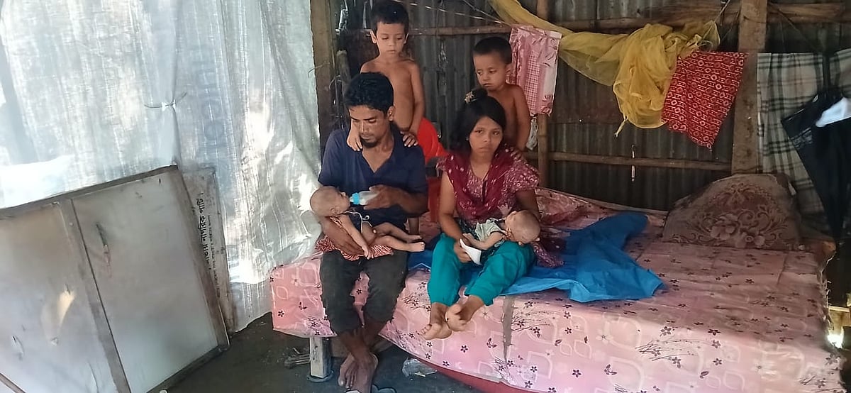 অভাবের সংসারে যমজ সন্তান ‘বিক্রি’ করে দিতে চেয়েছিলেন এই দম্পতি