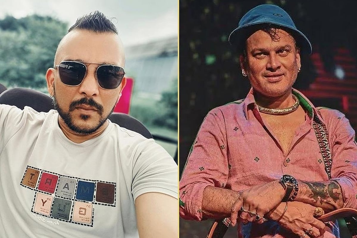 শেখরজ্যোতি গোস্বামী ও জুবিন গার্গ। কোলাজ