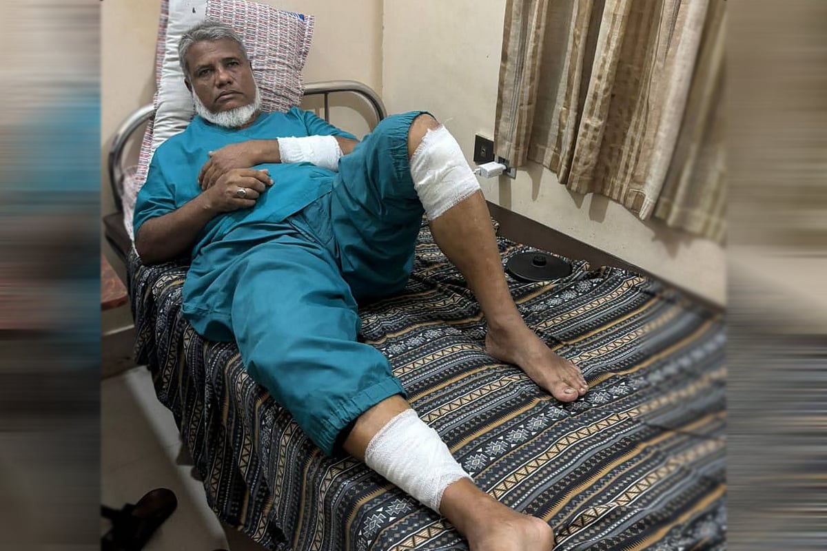 হামলায় আহত বিএনপি নেতা মুহাম্মদ আজিজুল হক