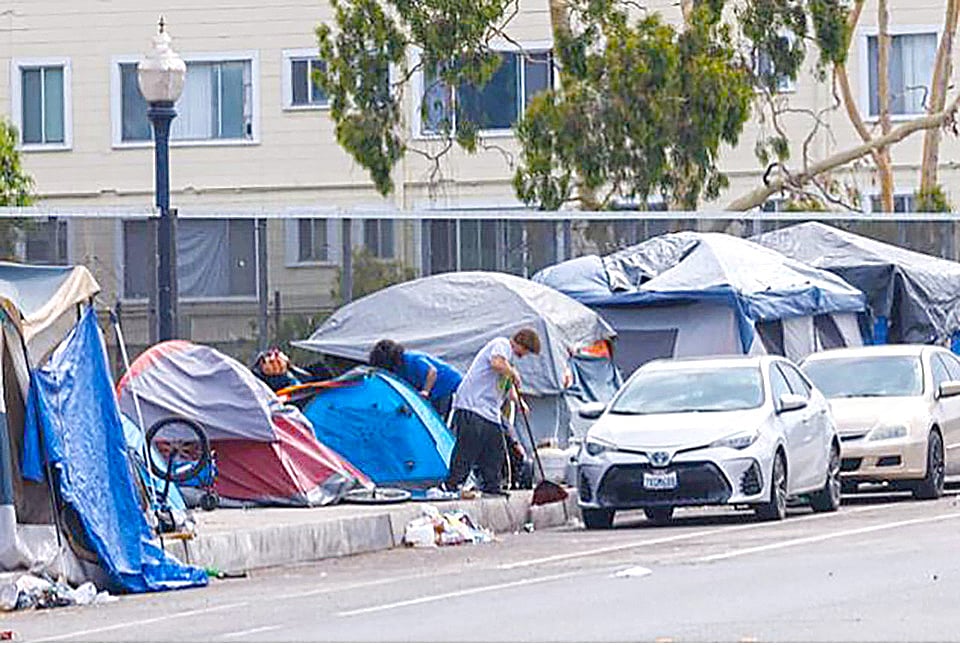 যুক্তরাষ্ট্রে সাম্প্রতিক বছরগুলোতে গৃহহীন মানুষের সংখ্যা বেড়েছে