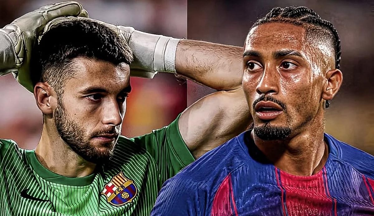 চোটে ছিটকে গেলেন বার্সেলোনার গোলকিপার হোয়ান গার্সিয়া ও উইঙ্গার রাফিনিয়া