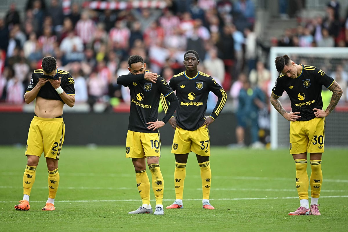 ব্রেন্টফোর্ডের কাছে হারের পর ইউনাইটেড খেলোয়াড়দের হতাশা