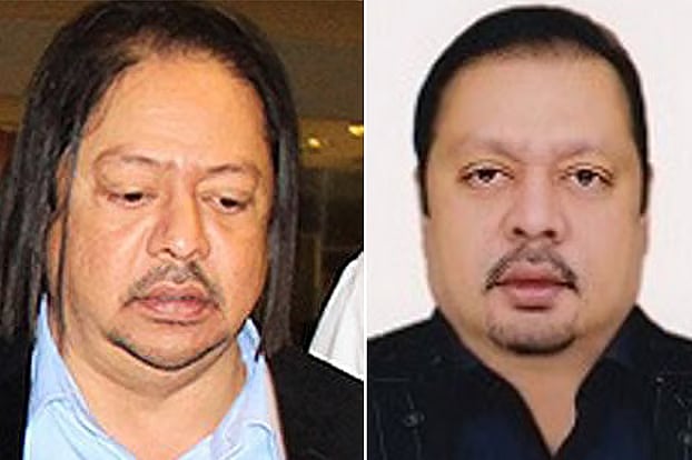 রন হক সিকদার (বাঁয়ে) ও রিক হক সিকদার