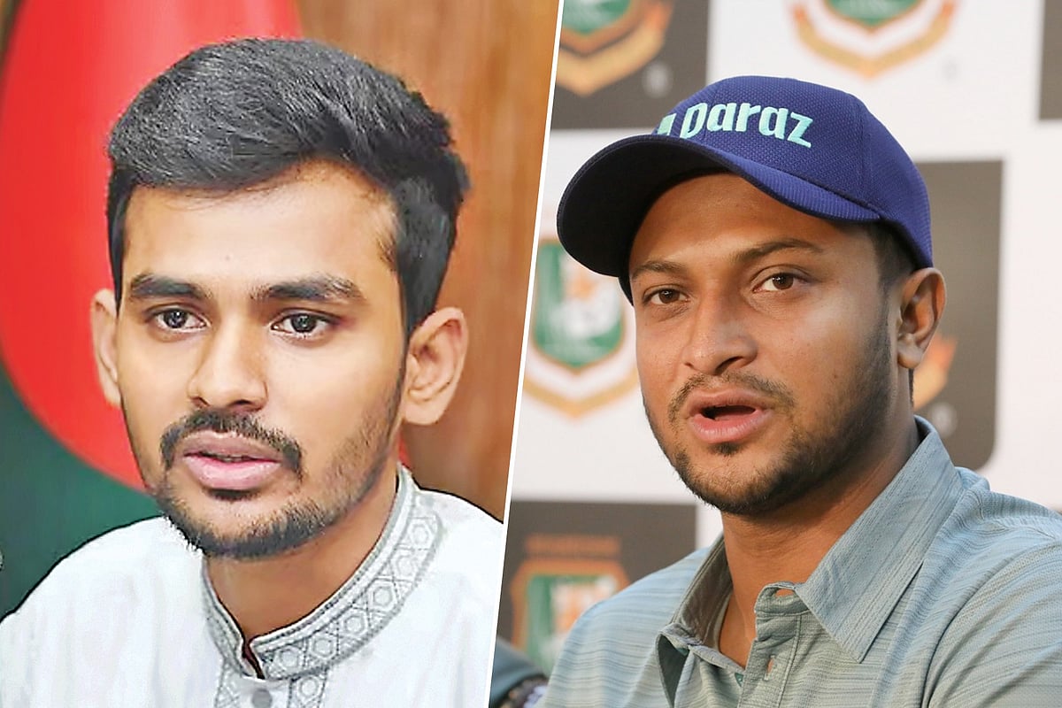 আসিফ মাহমুদ সজীব ভুঁইয়া ও সাকিব আল হাসান