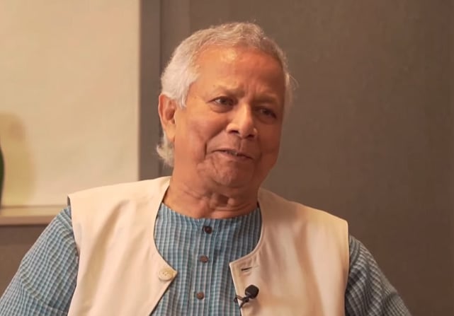 প্রধান উপদেষ্টা অধ্যাপক মুহাম্মদ ইউনূস