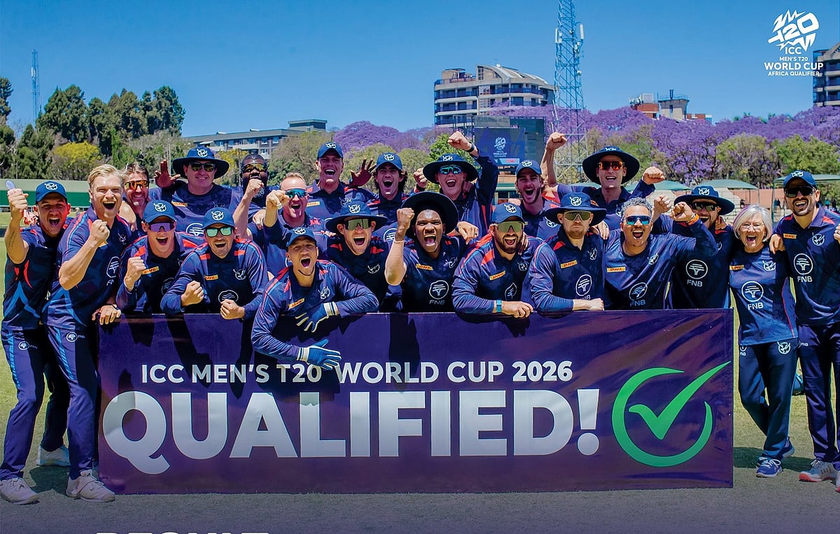 আফ্রিকা অঞ্চল থেকে টি–টোয়েন্টি বিশ্বকাপে জায়গা করেছে নামিবিয়া