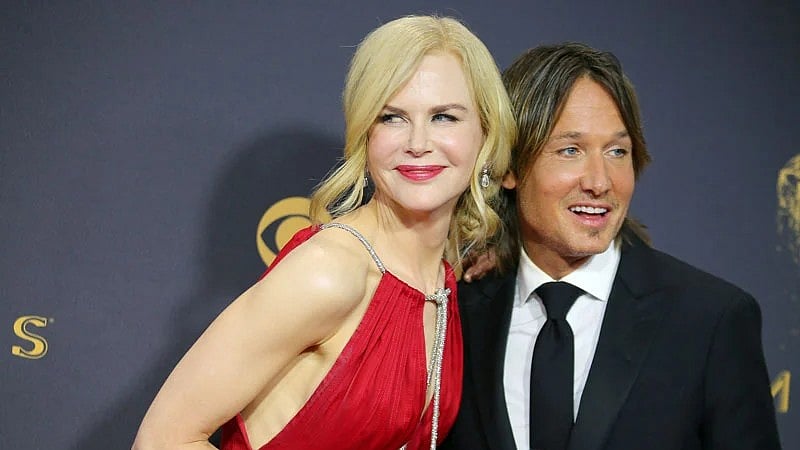 নিকোল কিডম্যান ও কিথ আরবান। ছবি: রয়টার্স