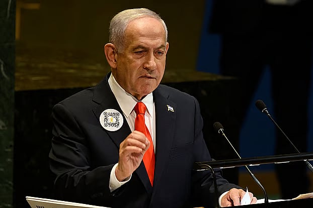 ইসরায়েলের প্রধানমন্ত্রী বেনিয়ামিন নেতানিয়াহু