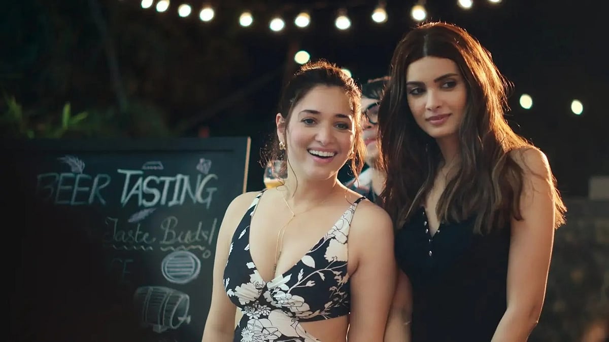 ‘ডু ইউ ওয়ানা পার্টনার’ সিরিজে তামান্না ভাটিয়া ও ডায়না পেন্টি। আইএমডিবি